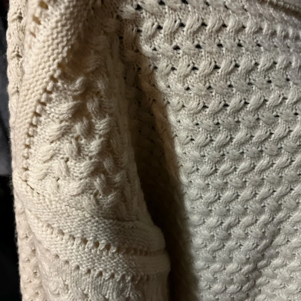 Brand: Promesa, size large cream colored sweater - Picture 4 of 5